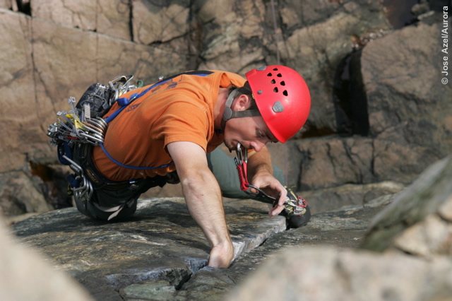 Leading Adair By the Sea, Otter Cliff, Acadia National Park